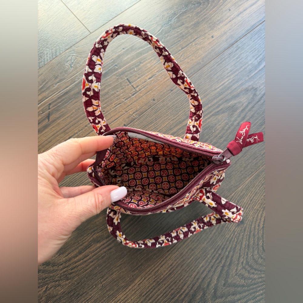 Vera Bradley Medallion Print Bitty Betsy Mini Bag - Picture 6 of 10